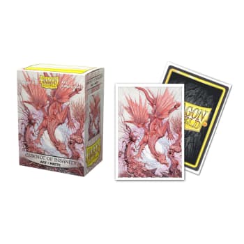Dragon Shield 100ct Standard Sleeves - Matte Essence of Insanity